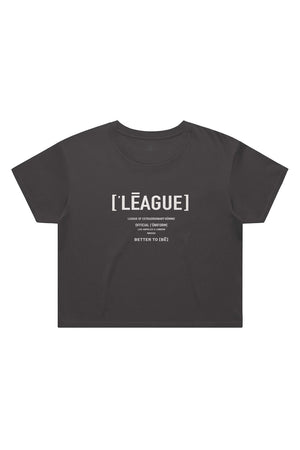 ['LĒAGUE]™ OFFICIAL UNIFORM CROP FADE
