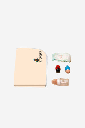 Little Humn BON Bone Poly Fleece Baby Changing Mat