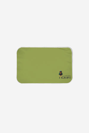 Little Humn GRN Green Poly Fleece Baby Changing Mat