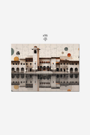 Little Humn LH University School Kids Jigsaw Puzzle