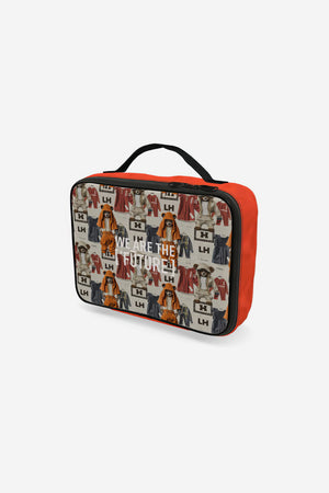 Little Humn Red We Are The Future Kids Lunch Bag