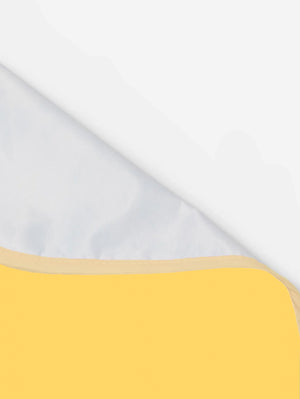 Little Humn YLO Yellow Poly Fleece Baby Changing Mat