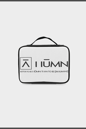 Alpha White Lunch Box Bag