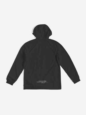 Black Logo Windbreaker Jacket