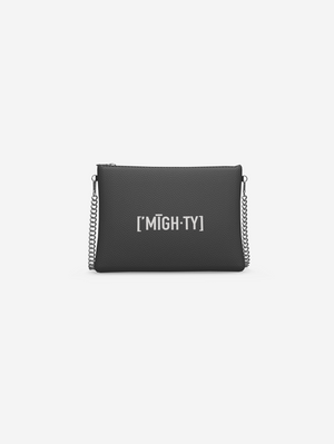 Grey Mighty Crossbody Bag