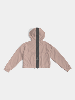 Pink PNK Crop Windbreaker