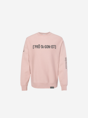 Pink Protagonist Sweatshirt #color_pink
